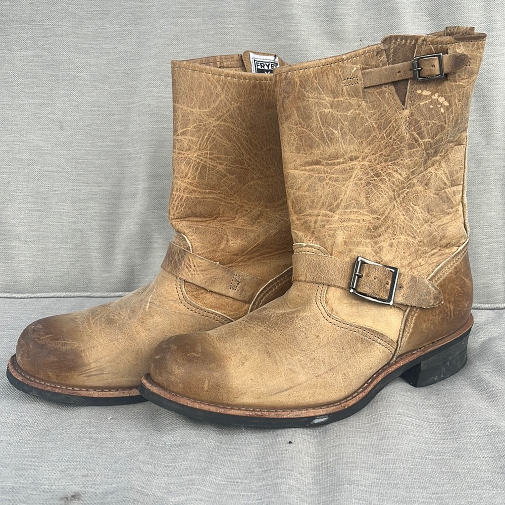 Distressed Frye Boots size 9